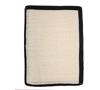Tissu en Sisal, Arbre à Chat, Pied de Table en Sisal, Protection de Meubles pour Chat, Tapis à Gratter, Griffes de Broyage, Arbre à Chat, Protection de Meubles pour Chats (White)