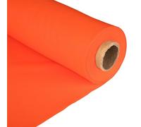 Tissu en toile imperméable - 198,4 g - Très résistant - Couverture extérieure épaisse - 150 cm de large - Orange - Vendu au mètre
