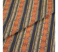 Tissu en velours côtelé de coton imprimé de fleurs géométriques, 0.5/1/2m x 148cm, automne-hiver, robe, chemise, manteau, Surface de chaussures