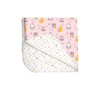 Tissu enfant doudou jackie vendu par 50 cm(...) - Rose
