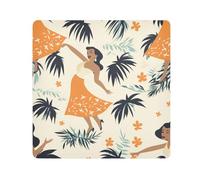 Tissu enveloppant pour appareil photo de danse - Carrés magiques - Autocollant pour objectif d'appareil photo - Anti-rayures - 35,1 x 35,1 cm, Multicolore, 13.8x13.8in, Moderne