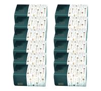 Tissu Facial - 10 Ou 12 Emballe De Tissus De Toilette Ménagers | Tissus De Serviettes Doux Et Adaptés À La Peau Avec Une Forte Absorption | Papier En Pâte En Bois En Relief Pour La Maison, La Cuisine,