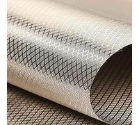 Tissu Faraday, EMF RF RFID Tissu de Blindage Anti-rayonnement Note Militaire Tissu de Protection RF et RFID Faraday Blocage WiFi GPS et Signal de Cellule,silver-8m