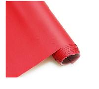 Tissu Faux Cuir,Tissu Simili-Cuir Simili Au Mètre, Pour Housses De Siège De Voiture, Canapés, Chaises 100 X 160 Cm Rouleau，(Size:1.6x1m/5.25x3.28ft)(Red,1.6X1m)