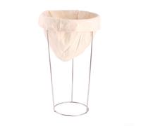 Tissu filtrant et grille d'infusion en acier inoxydable avec sacs en maille réutilisables, conçus pour l'infusion de café glacé et les tâches de filtrage de cuisine, y compris la filtration du jus et