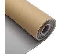 Tissu Garniture Toit 215 Cm L X 152 Cm L Pour Voiture, Camion, Camping-Car, Vus,Intérieur Automobile,Réparation Toit Diy,Remplacement Mousse Support,Tissu Maille Respirant Marron