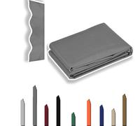 Tissu gris réglable pour auvent de terrasse, jardin, balcon et porte - Polyvalente - 3 x 2 m