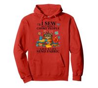 Tissu « I Sew So I Don't Choke People Save a Life Send » Sweat à Capuche
