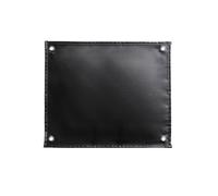 Tissu ignifuge en silicone pour camping, fixation lavable, grille de sol, anti-poussière, multifonction, 450 x 370 mm