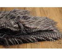 Tissu imitation plumes de paon de luxe, fausse fourrure lisse de 60 mm, for bricolage, vêtements, décoration de la maison, châle, écharpe, couverture, canapé, cosplay, 160 x 50 cm(Coffee)