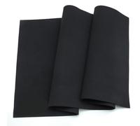 Tissu ImperméAble En Néoprène Combinaison de Protection de plongée étanche 3mm, tissu à coudre en néoprène Double face extensible Tissu Néoprène (Color : Black, Size : 45cm x 60cm)