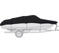 Tissu imperméable Oxford contre le bateau de forme couverture yacht protection solaire anti -rouille (530*290 （210d))