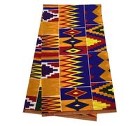 Tissu imprimé africain - Non spécifié - Patchwork - 6 yards - Doux - Écologique