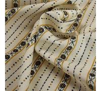 Tissu imprimé en velours côtelé Floral pastoral, 0.5/1/2m x 1.45m, pour coudre des robes, chemises, vêtements pour enfants, vestes, dessus à fines rayures au mètre