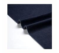 Tissu jean Tissu Denim Extensible Doux Textile de Maison Matériaux D'artisanat pour Coudre des Vêtements, Des Jeans Populaires, des Nappes et des Accessoires pour La(Size:200x140 cm,Color:bleu marine)
