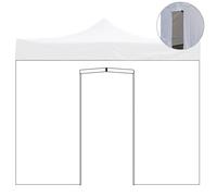 Tissu latéral 2x3mt avec porte de gazebo 3x3mt toile 600D étanche 9005/4