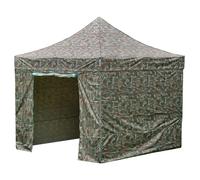 Tissu latéral de gazebo militaire étanche pour gazebo refermable 300 x 300 cm
