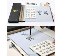 Tissu Magique De Calligraphie Chinoise Réutilisable, Ensemble De Stylos À Brosse Pour Écriture À L'eau, Cahier D'exercices N06 20, Livraison Directe