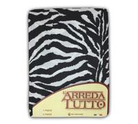 TISSU MEUBLES COUVRIR TOUT GRANDE ÉCHARPE COUVRE-LIT COUVERTURE DE CANAPÉ TISSU IMPRIMÉ ZÈBRE 1 PLACE