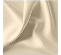 Tissu molleton gratté sanforisé uni - 280 g/m² - 150 cm - 80% coton - Oeko-Tex - Ecru 001 Ecru