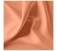 Tissu molleton gratté sanforisé uni - 280 g/m² - 150 cm - 80% coton - Oeko-Tex - Sunset orange sunset orange