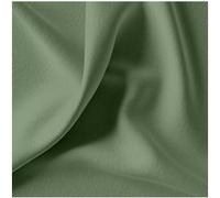 Tissu molleton gratté sanforisé uni - 280 g/m² - 150 cm - 80% coton - Oeko-Tex - Vert 132 Vert