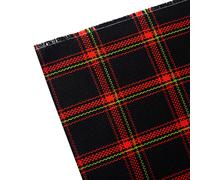 Tissu motif écossais Rouge pour Volkswagen Coccinelle Mexico