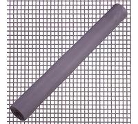 Tissu moustiquaire fibre de verre gris 18 x 16/80 cm. Rouleau de 50 mètres.
