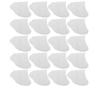 Tissu Non Tissé Blanc de Soin des Pieds 50 Paires de Chaussettes | Usage Salon et Voyage, Méthode Simple, Emballage Familial de 50 Paires