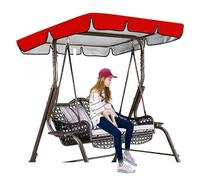 Tissu Oxford 600d Enduit d'argent De Haute Qualité Toile De Rechange pour Balancelle Résistant Au Vent Et Aux Déchirures Auvent De Remplacement Garden Winds