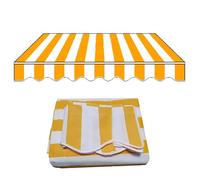 Tissu Oxford de rechange pour auvent de patio, sans cadre nécessaire, housse rétractable pour terrasse et terrasse - Plusieurs