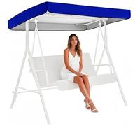Tissu Oxford Imperméable de l'auvent de Balançoire, Tissu Robuste Pare-Soleil pour Pelouse, Auvent de Balançoire d'extérieur avec Protection, pour Terrasse, Porche, Hamac, Piscine