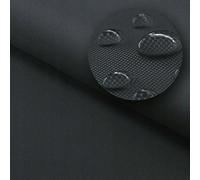 Tissu Oxford Imperméable Enduit Pvc - Gris Graphite, 160 Cm De Large | Tissu D'extérieur Au Mètre Pour Pavillons, Rideaux, Housses, Balcons, Jardin, Résistant Aux Intempéries