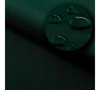 Tissu Oxford Imperméable Enduit Pvc - Vert Bouteille, 160 Cm De Large | Tissu D'extérieur Au Mètre Pour Pavillons, Rideaux, Housses, Balcons, Jardin, Résistant Aux Intempéries