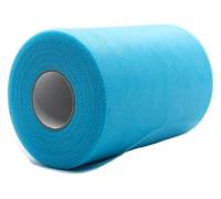 Tissu pailleté, Rouleau de tulle en maille de 100 yards (91,4 m) et 15 cm de large, multicolore, for décoration de mariage, fêtes et fiançailles(Color-14)