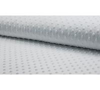 Tissu polaire de luxe super doux et doux - Blanc