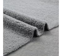 Tissu polaire Sherpa doux et chaud - Laine d'agneau épaisse - Texture même bouclée - Doublure thermique - Textile chaud pour couverture, sweat à capuche, veste, bricolage, couture, jetés, oreillers