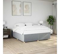 Tissu polyester lattes soutien Chambre accueil Grise 200x200 cm