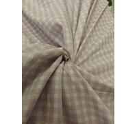Tissu popeline 100 % coton - Lilas et blanc - 147,3 cm [21056]