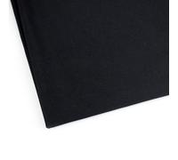 Tissu pour Enceintes Boîte de Haut-Parleur 1.6x0.5m, Grille en Maille, Tissu Anti-poussière, Filtre Acoustique Polyester(Black)