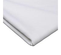 Tissu pour Enceintes Haut-Parleur Gril Tissu Anti-poussière Audio stéréo Filtre Maille Haut-Parleur Protection Grille 1.7x0.5 m # Blanc
