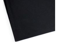 Tissu pour Enceintes Silver/Rouge Blanc Noir Marron en Tissu stéréo Chiffon Filtre Maille Haut-Parleur Grille de 1.7x0.5m(Black)