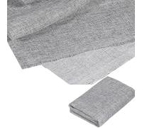 Tissu pour Enceintes Tissu de Grille Haut-Parleur, Tissu en Maille for Remplacement, Couverture stéréo, décorations(Gray)