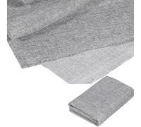 Tissu pour Enceintes Tissu de Grille Haut-Parleur, Tissu en Maille for Remplacement, Couverture stéréo, décorations(for Grey)