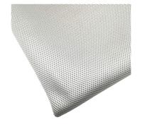 Tissu pour Enceintes Tissus de Haut-parleurs for boîte Son stéréo, Tissu Grille Haut-Parleur, Housse Protection Anti-poussière(Lightgrey,50cm-50cm)