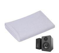 Tissu pour grille haut-parleur - Maille acoustique | Couverture stéréo pour le son | Tissu pour cinéma à domicile, scène, bureau et entretien klaxon | Accessoire fin, doux et élastique audio