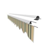 Tissu pour store VANA Volant pour store de 4 m Tissu de rechange pour store Beauté solaire, uniquement pour Volant, prêt à l'emploi, dimensions 3,83 x 0,21 m, design SPD066
