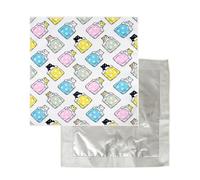 Tissu résistant à la chaleur - Film de protection autocollant isolant - 50 cm - Pour boîtes à goûter, bouteilles d'eau, boîtes alimentaires, extérieur, intérieur, camping, pique-nique, pêche et