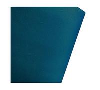 Tissu Simili Cuir Souple Similicuir Matière Imitation Cuir Tissu Vinyle Art Artisanat Leathercloth pour Meubles, Canapés, Chaises(Blue,1.4X1m)