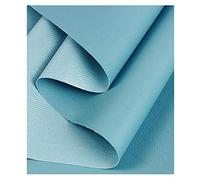 Tissu Simili Cuir Tissu en Simili Cuir Souple, pour ameublement, canapé, chaises, Sacs- Vendu au mètre - Bleu Ciel, 1,38 × 1m.2m.3m (Color : Sky Blue, Size : 1.38×1m)